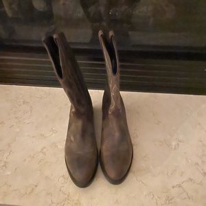 Size 13 cowboy boots Hand made